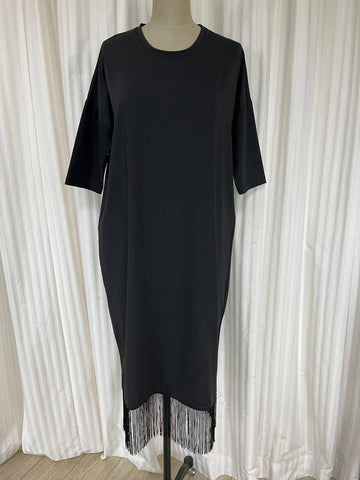 Swimsuit Dress DR2305S- Black
