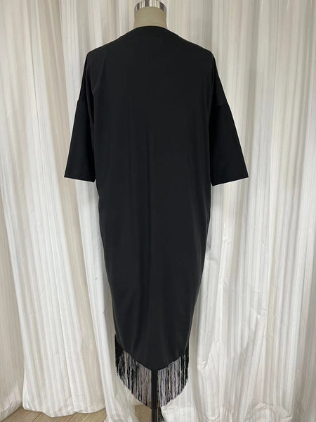 Swimsuit Dress DR2305S- Black