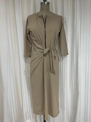 Swimsuit dress DR2308S - Greige