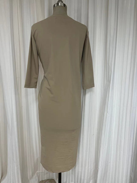 Swimsuit dress DR2308S - Greige