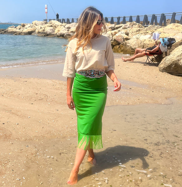 Jupe maillot SK2302S - imprimé Multiflo 