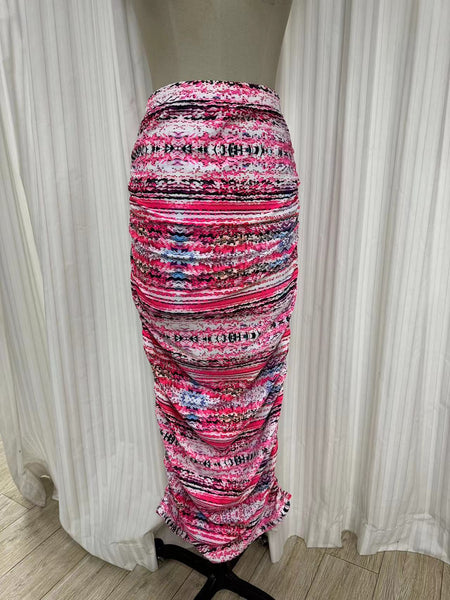 Swimsuit skirt DR2303s Ethnic print