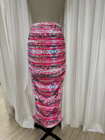 Swimsuit skirt DR2303s Ethnic print