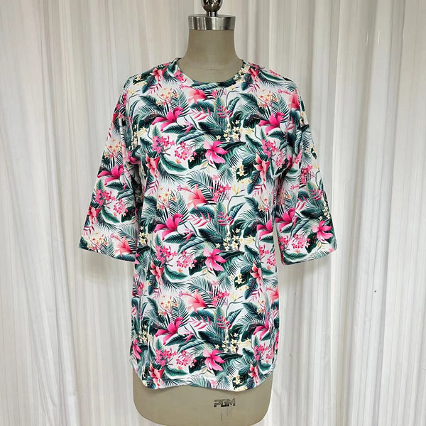 T-shirt maillot #T2006S--Turquoise