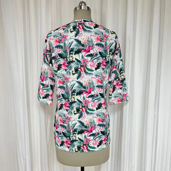 T-shirt maillot #T2006S--Turquoise