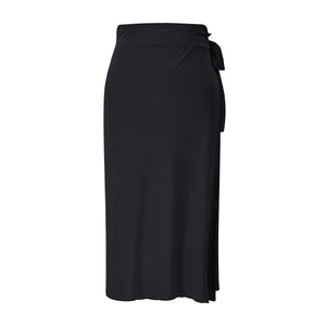Jupe Pareo P2101s black - POUR LA BAIGNADE OU LE SPORT 