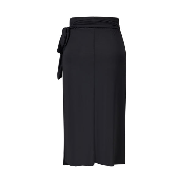 Jupe Pareo P2101s black - POUR LA BAIGNADE OU LE SPORT 