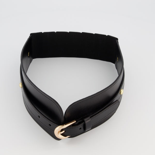 Ceinture 100% cuir Finitions argentées @KbyKrisalys