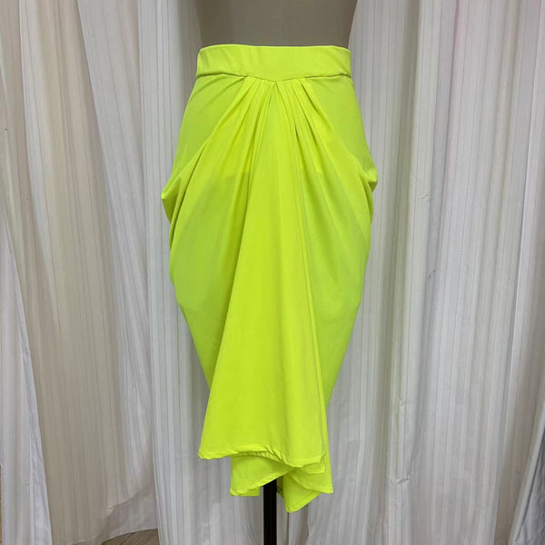 Swimsuit - SK2153S Skirt - Fluo yellow