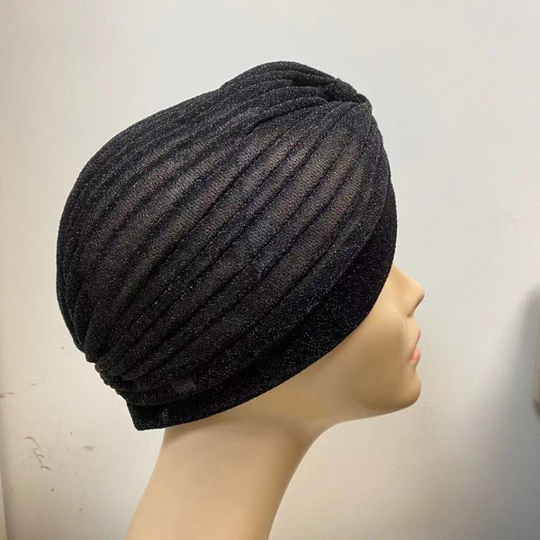 NEW IN! Headwrap with beads blue bee