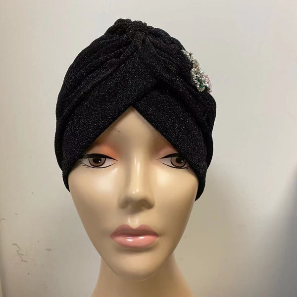NEW IN! Headwrap with beads pink bee