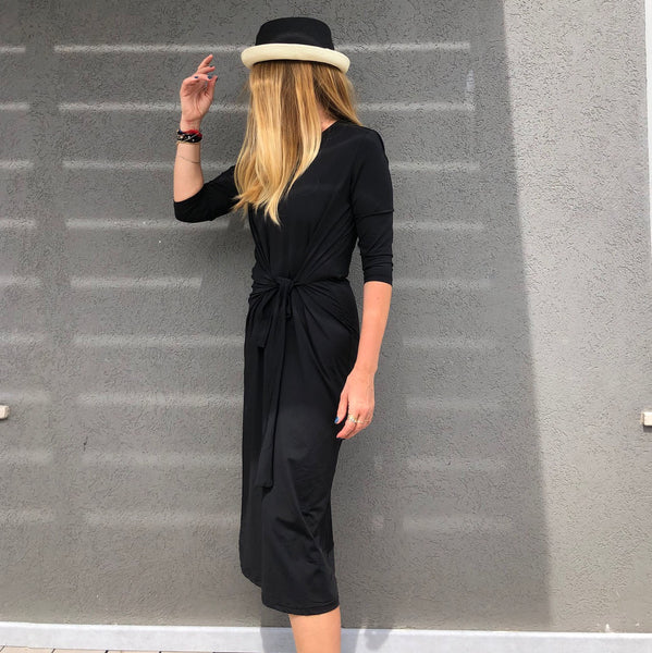 Robe Maillot #D2016S - noir