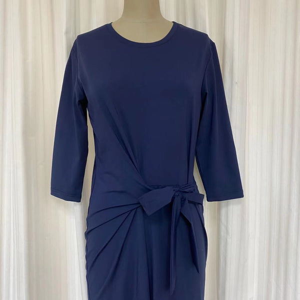 Robe maillot #D2016s - bleu nuit