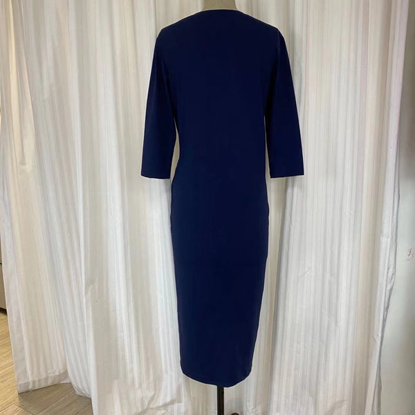 Robe maillot #D2016s - bleu nuit