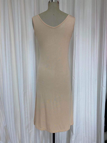 Knee length Under-dress D2033 Nude