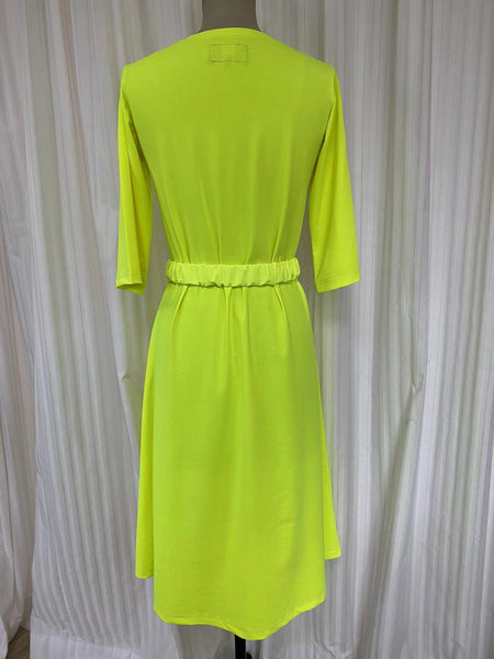 Swimsuit Dress  #D2052S - Fluo yellow