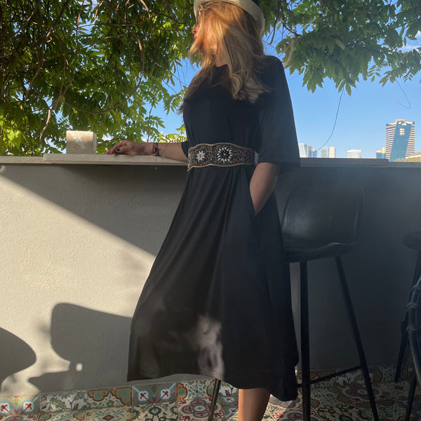 SS22 Robe Maillot #D2052S - Noire