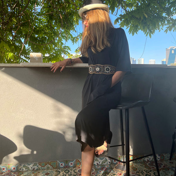 SS22 Robe Maillot #D2052S - Noire