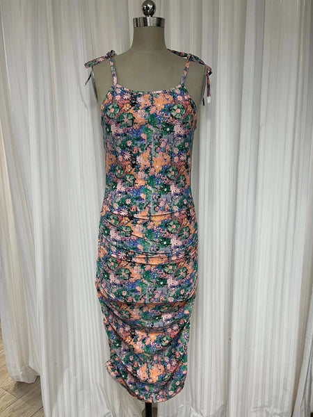 Swimsuit - D2202S Dress with straps - Multiflo