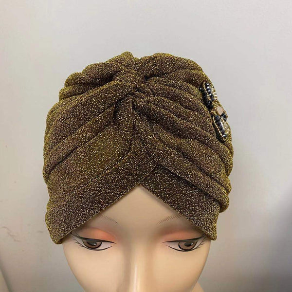 NEW IN! Headwrap with beads bee