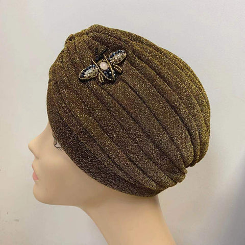 NEW IN! Headwrap with beads bee
