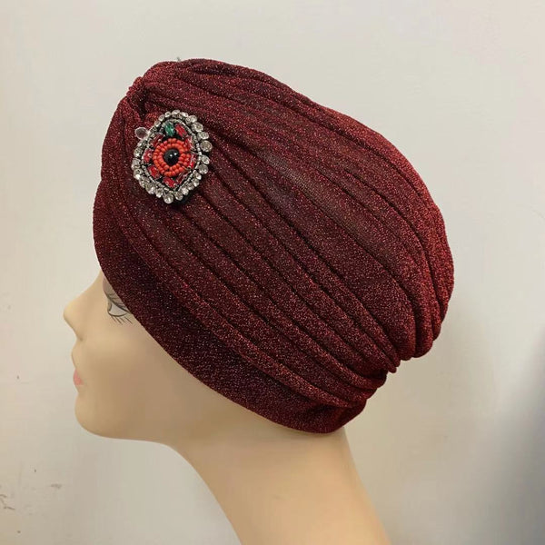 NEW IN! Headwrap with beads eye