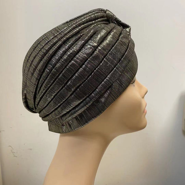 NEW IN! Headwrap with beads blue bee