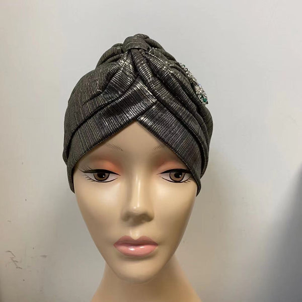 NEW IN! Headwrap with beads pink bee