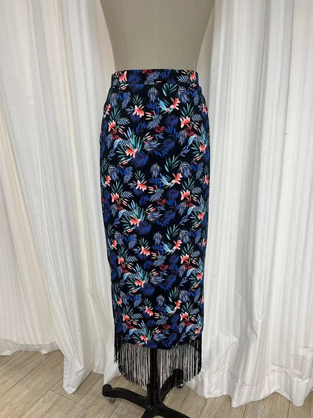 Swimsuit - SK2302S skirt - Bkleaves