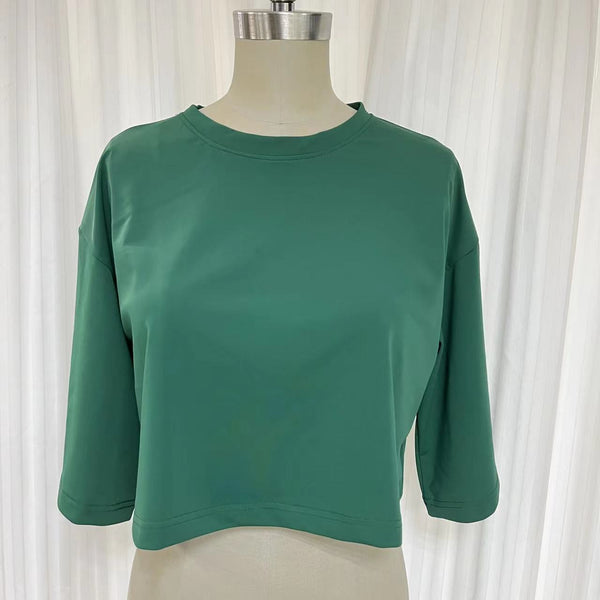 T-shirt court maillot #T2001S-- Vert foncé #70