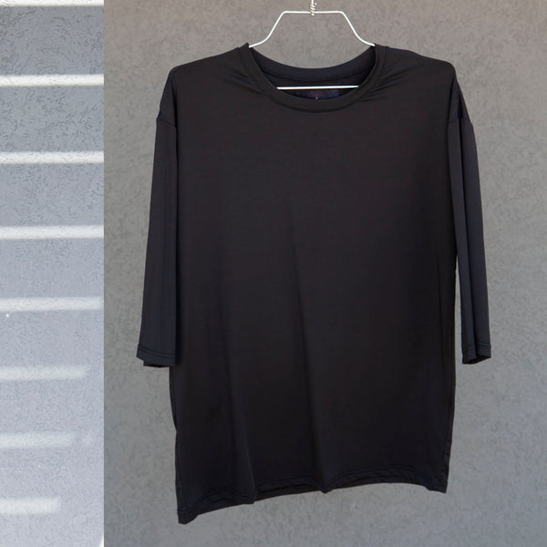 T-shirt maillot #T2006S--Noir
