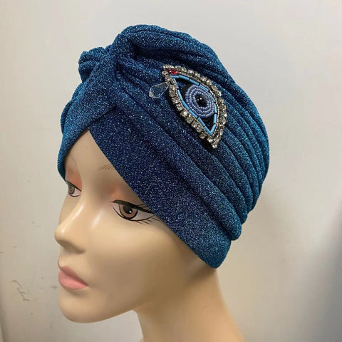 NEW IN! Headwrap with beads eye